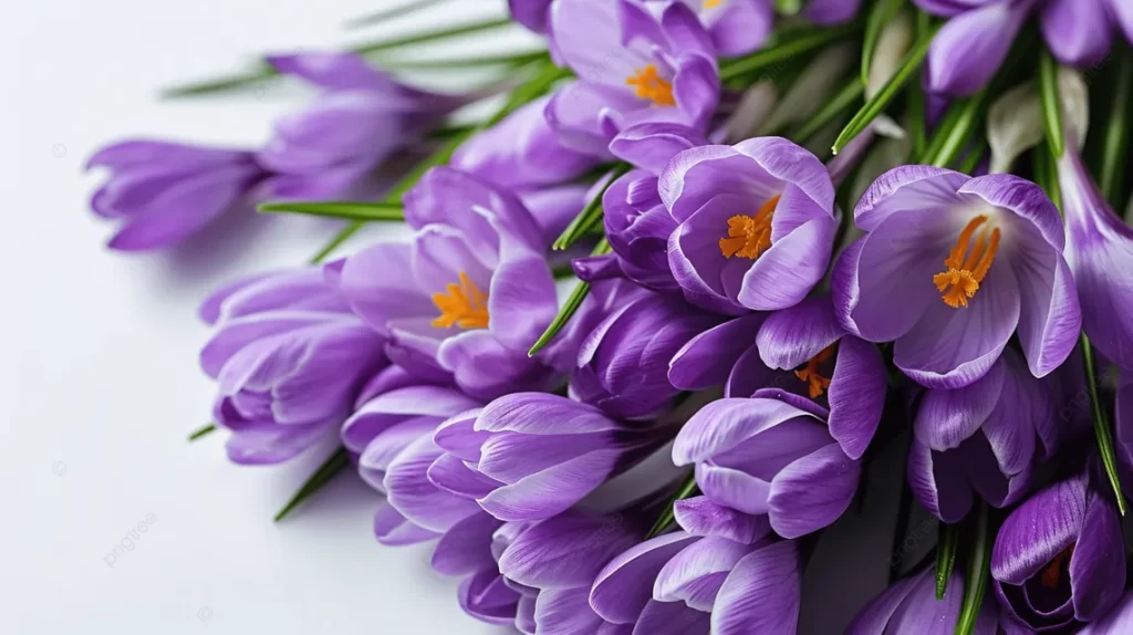 زهرة الزعفران Crocus sativus - صورة 3
